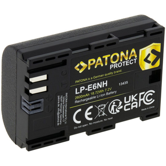 PATONA Canon LP-E6NH 2600mAh Li-Ion Protect EOS R5/R6 (PT13435)-0