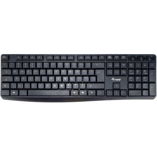 Equip 245215 billentyűzet USB QWERTY Amerikai angol Fekete (245215)-0