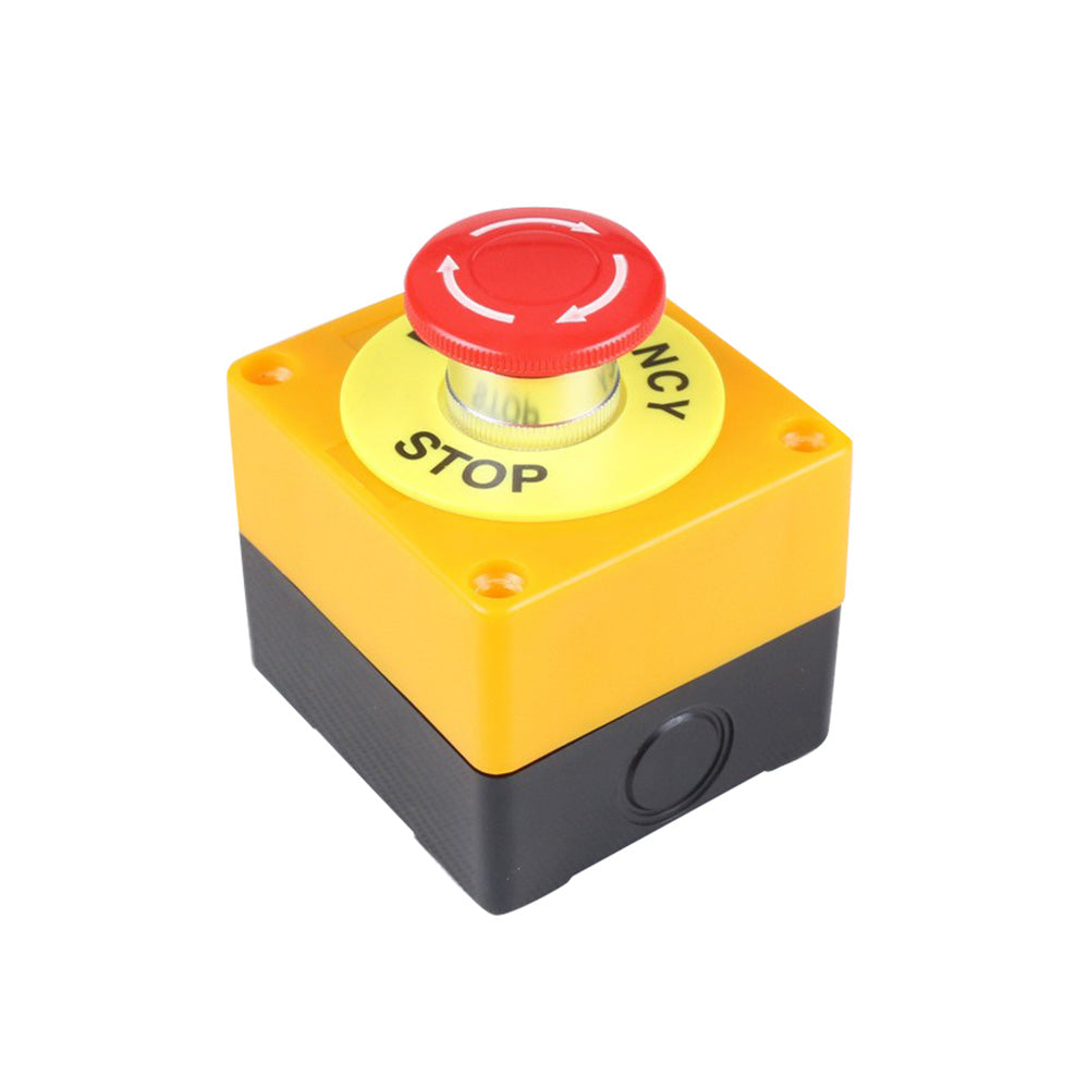 Emergency Stop Shut Off Push Buttons Switch 1NO  1NC e-stop Push Button AU-0