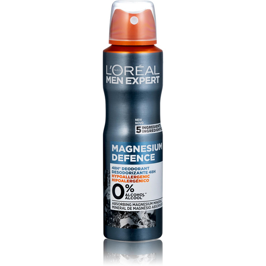 L&apos;ORÉAL PARIS Men Expert Magnesium Defense Deo 150 ml (3600524027049)-0