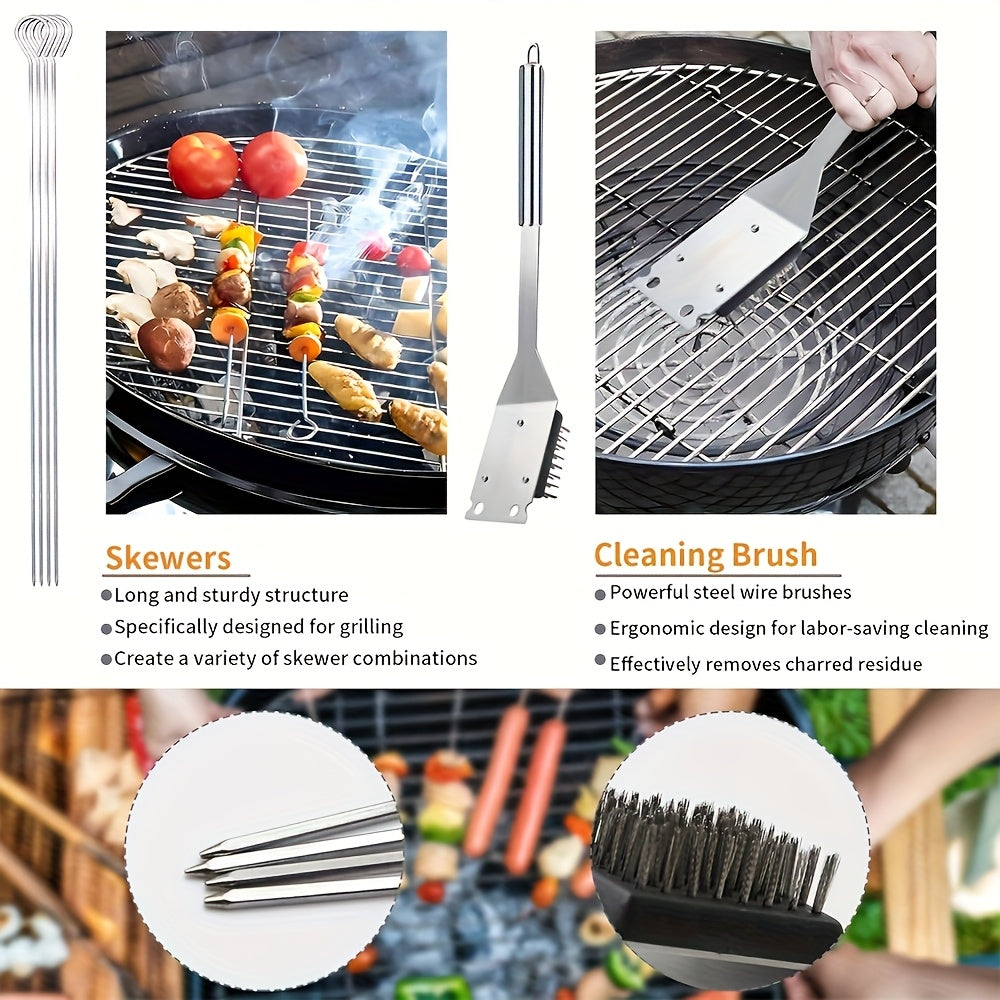 BBQ Grill Accessories Set (17pcs)-4