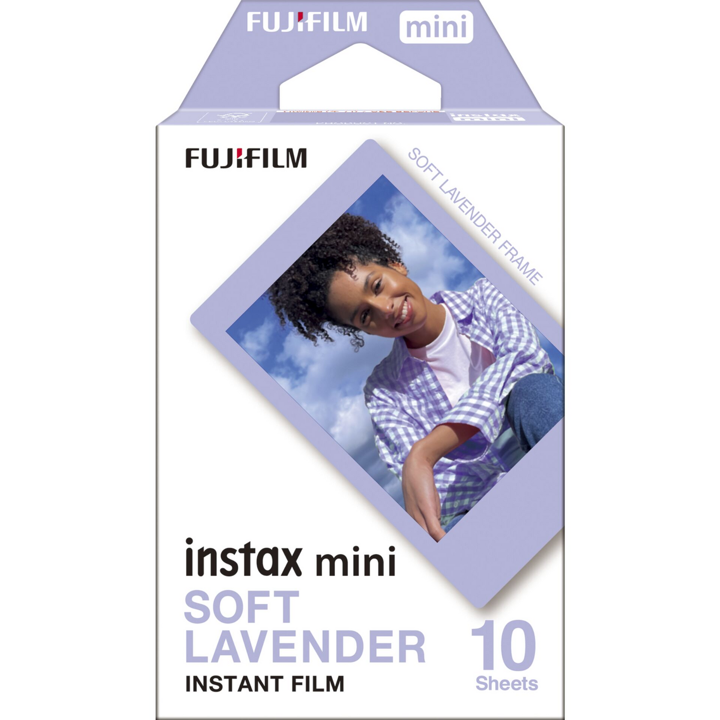 Fujifilm Instax Mini Film Soft Lavender instant fotópapír (10 db) (16812376)-0