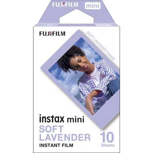 Fujifilm Instax Mini Film Soft Lavender instant fotópapír (10 db) (16812376)-0
