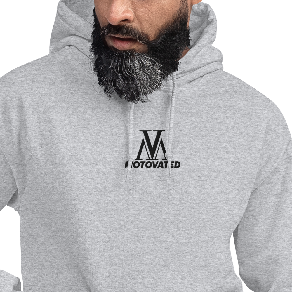 Embroided Motovated Hoodie-1