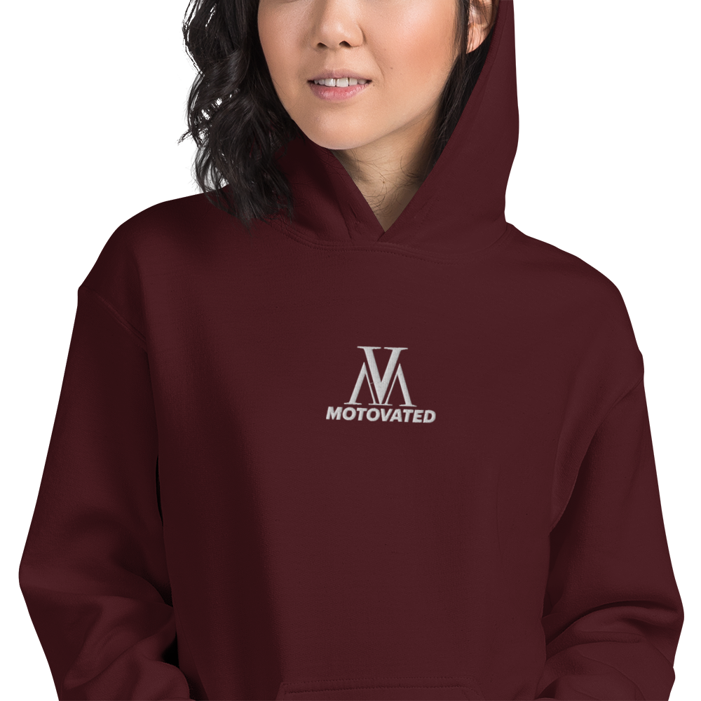 Embroided Motovated Hoodie-1