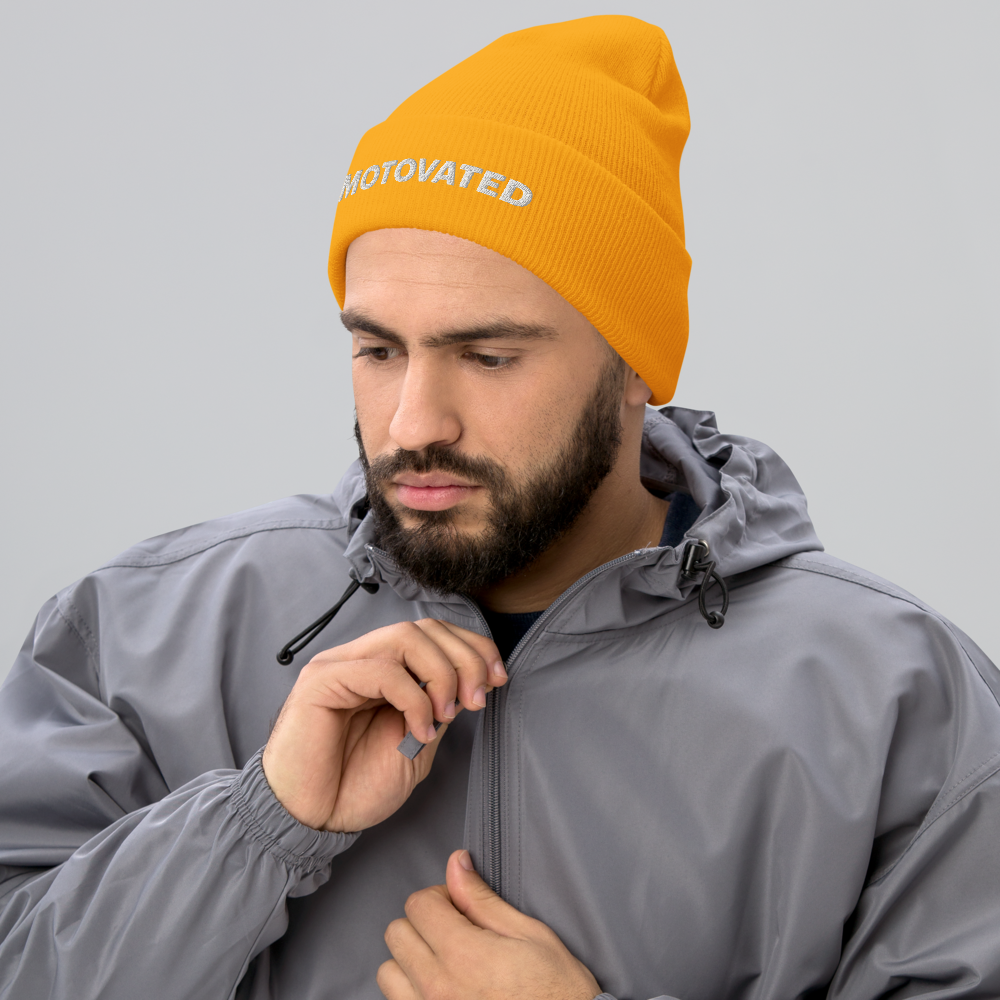 Motovated Cuffed Beanie-3