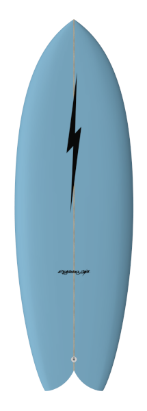 Prancha Surf Lightning Bolt QUAD FISH by Spottt