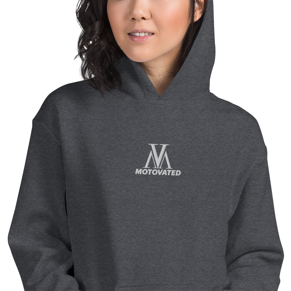 Embroided Motovated Hoodie-1