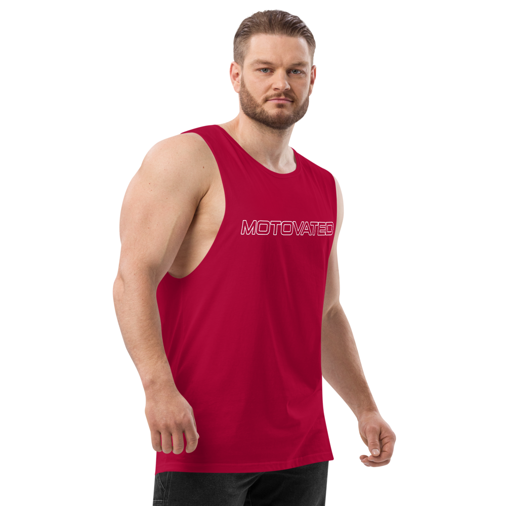 Motovated Drop Arm Tank Top-2