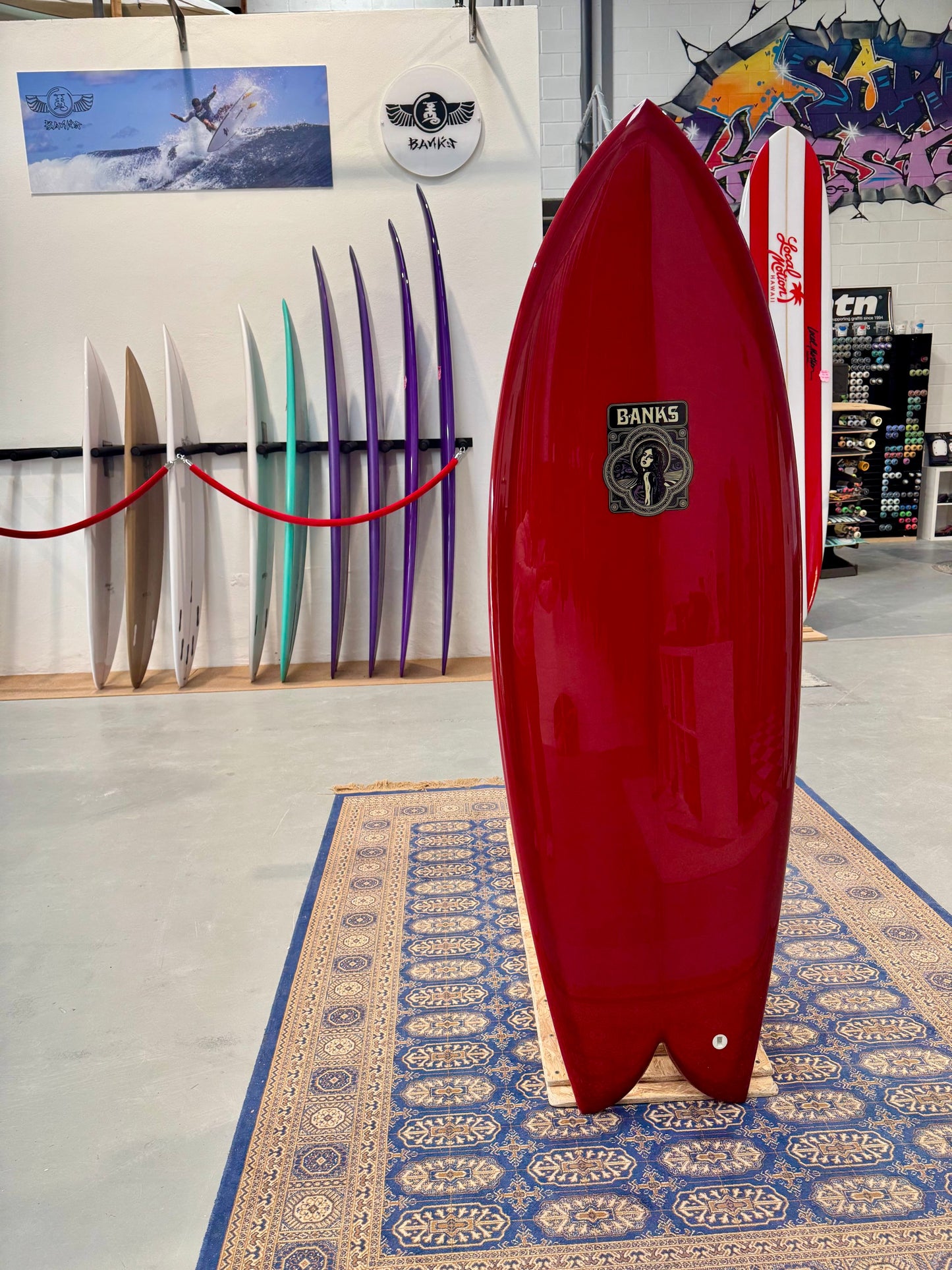 Prancha Surf Jim Banks Pan Fried 5´6 Polida