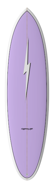 Prancha Surf Lightning Bolt MID-LENGTH by Spottt