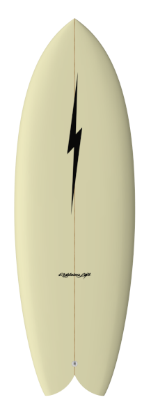 Prancha Surf Lightning Bolt QUAD FISH by Spottt