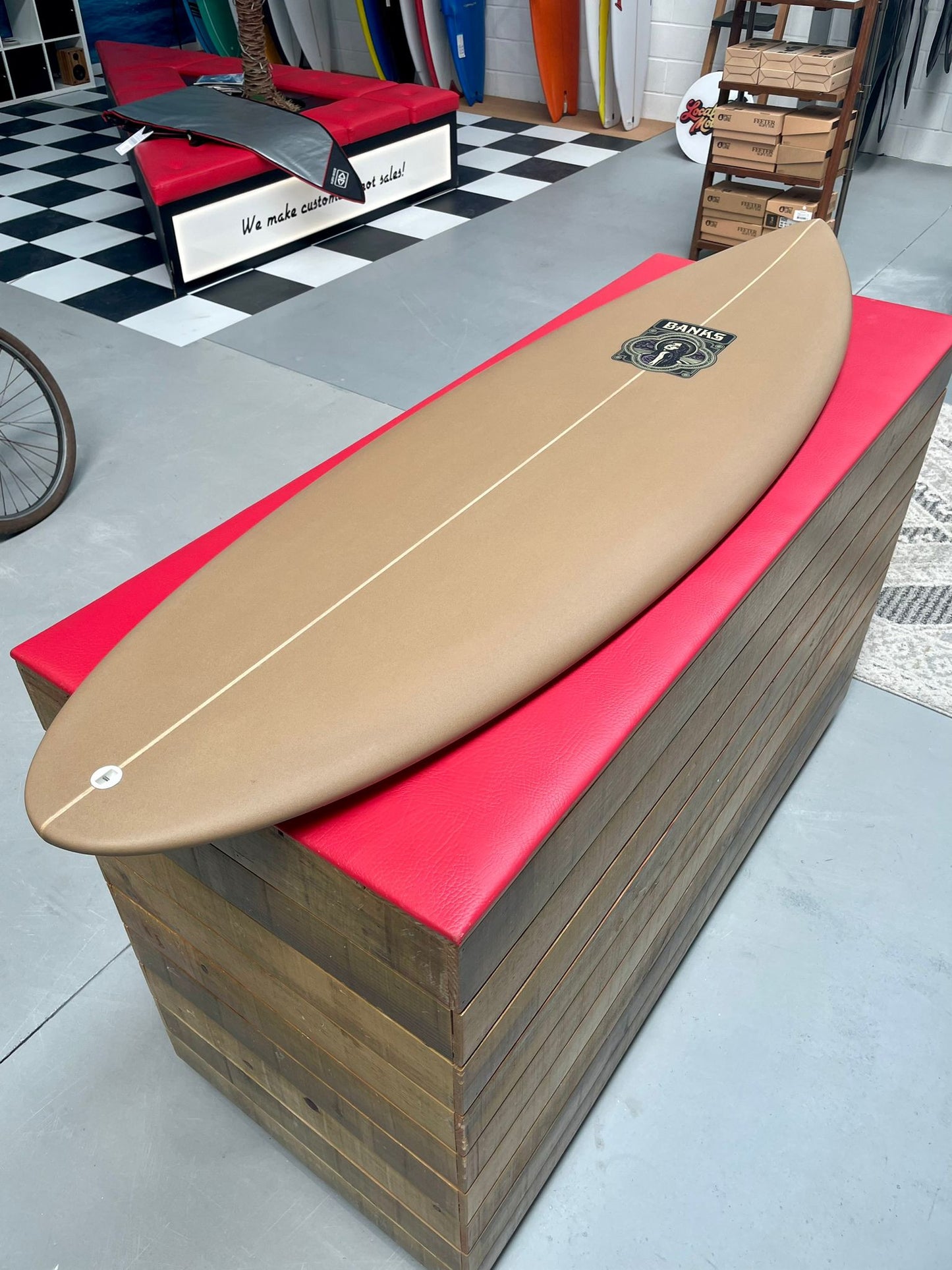 Prancha Surf  Jim Banks Revolution Twin Pin (Groveller) 5´8