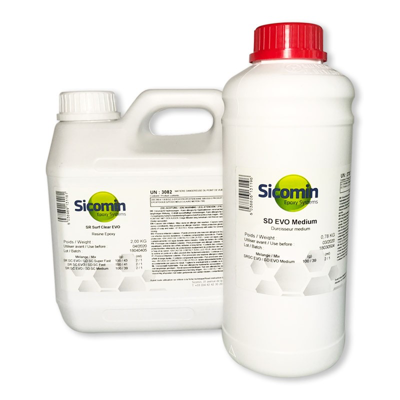 Resina Epoxi Sicomin Surf Clear EVO (kg)