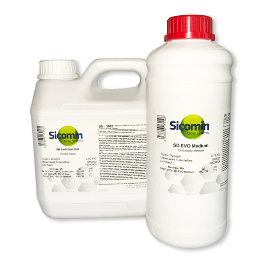 Resina Epoxi Sicomin Surf Clear EVO (kg)