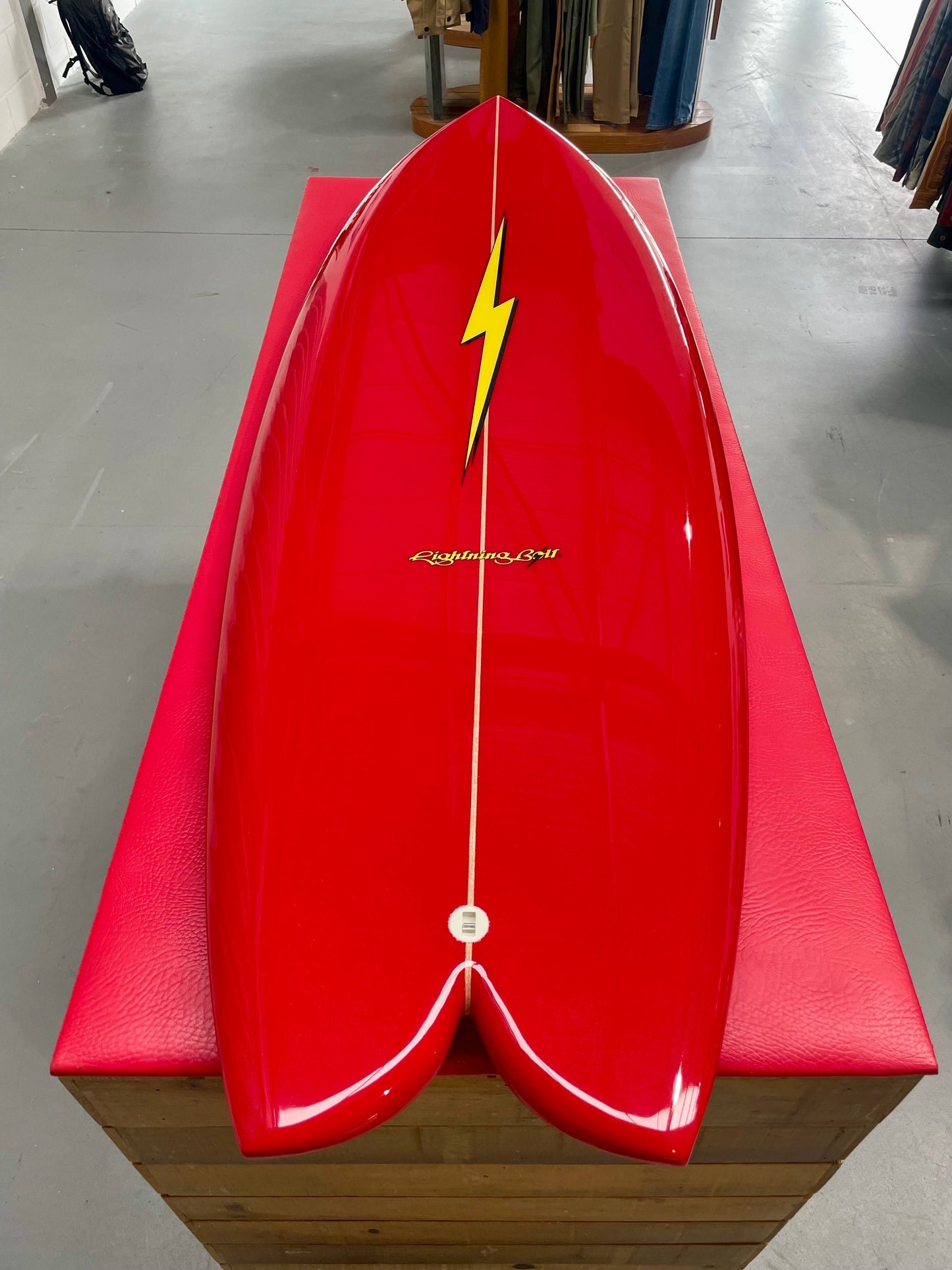 Prancha Surf Lightning Bolt QUAD FISH 5'6 by Spottt
