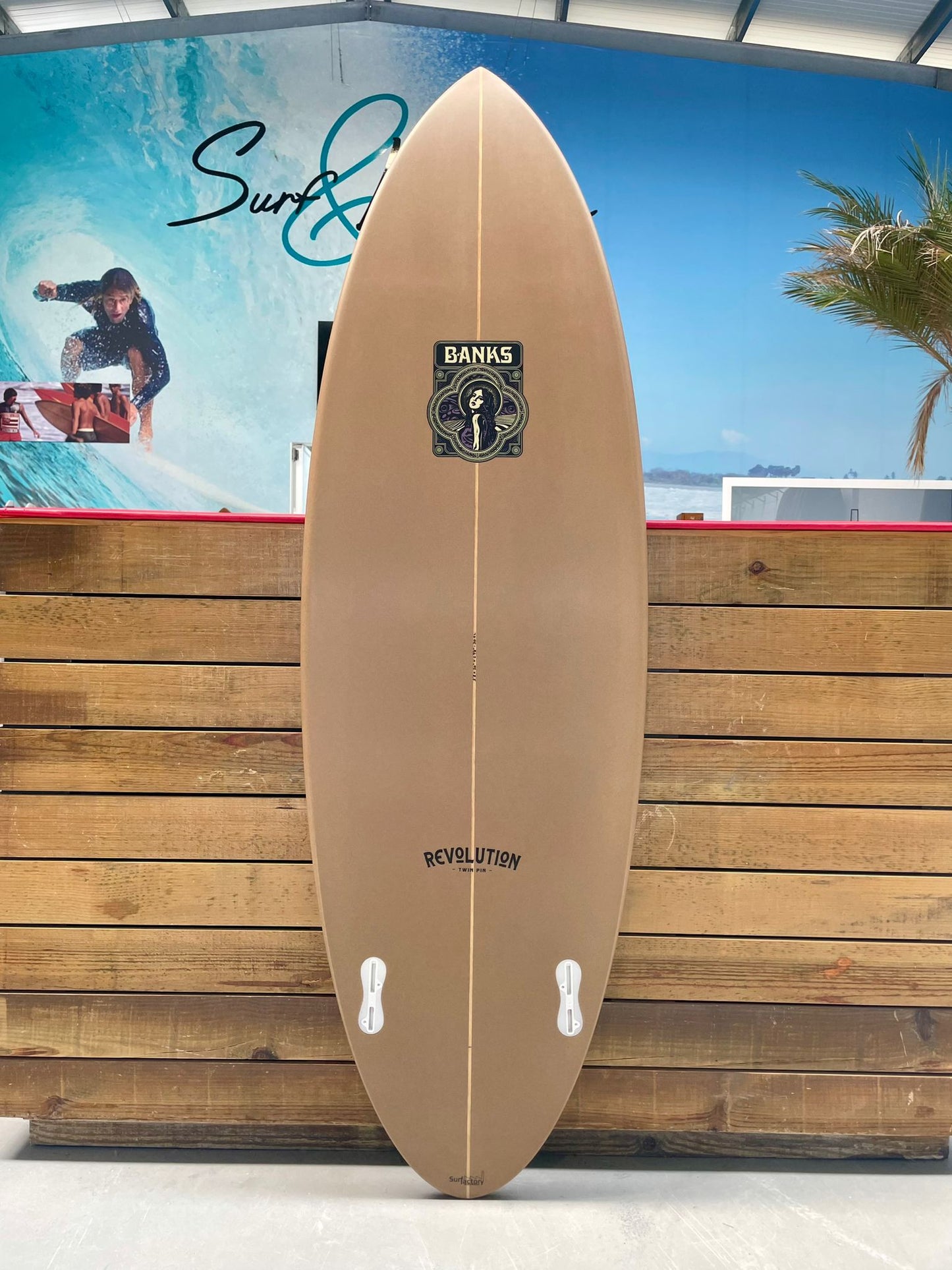 Prancha Surf  Jim Banks Revolution Twin Pin (Groveller) 5´8