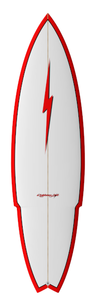 Prancha Surf Lightning Bolt STINGER by Spottt