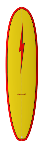 Prancha Surf Lightning Bolt FUNBOARD by Spottt