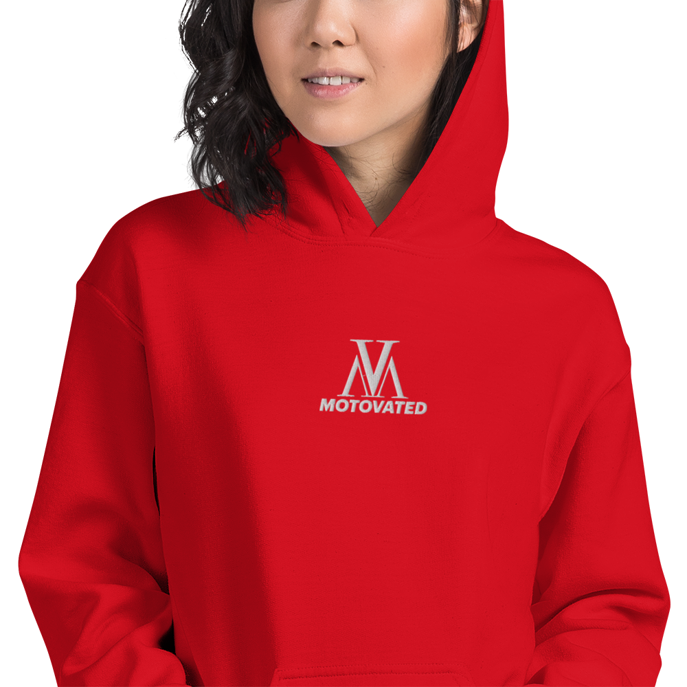 Embroided Motovated Hoodie-1