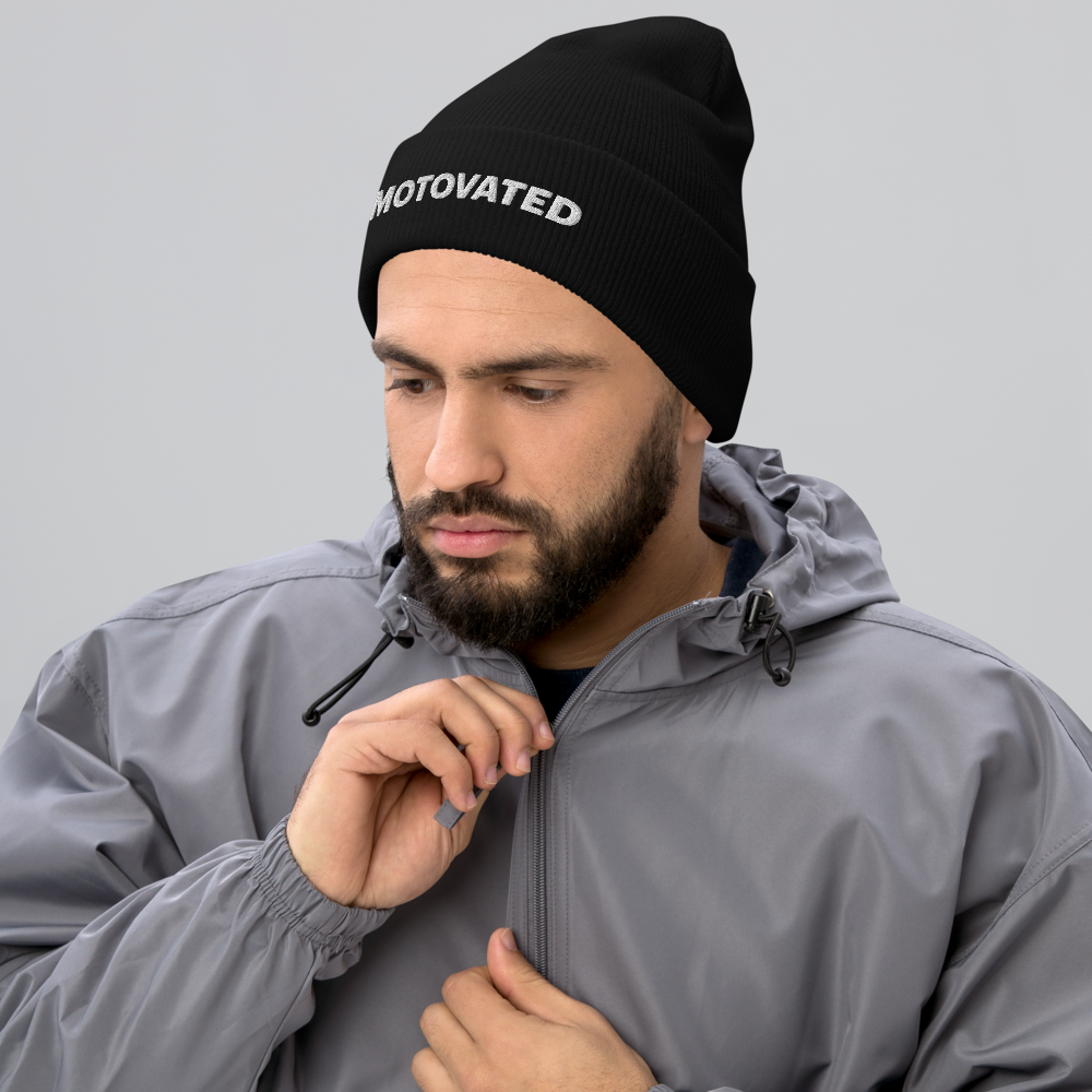 Motovated Cuffed Beanie-3