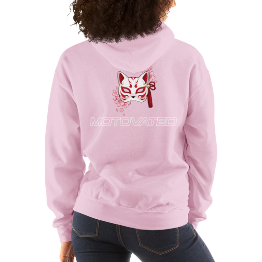 Cherry Blossom Fox Hoodie-0