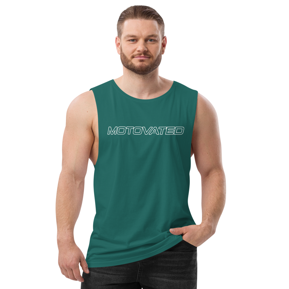 Motovated Drop Arm Tank Top-0