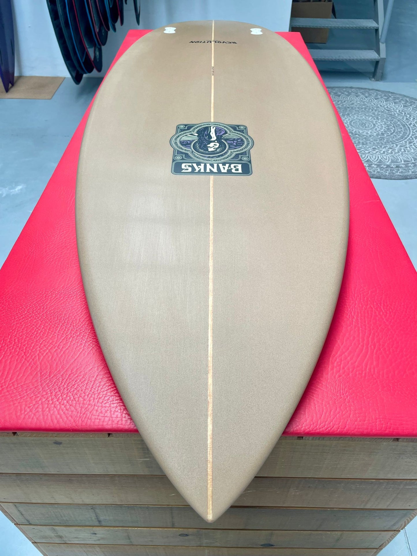Prancha Surf  Jim Banks Revolution Twin Pin (Groveller) 5´8