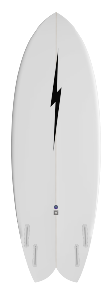 Prancha Surf Lightning Bolt QUAD FISH by Spottt