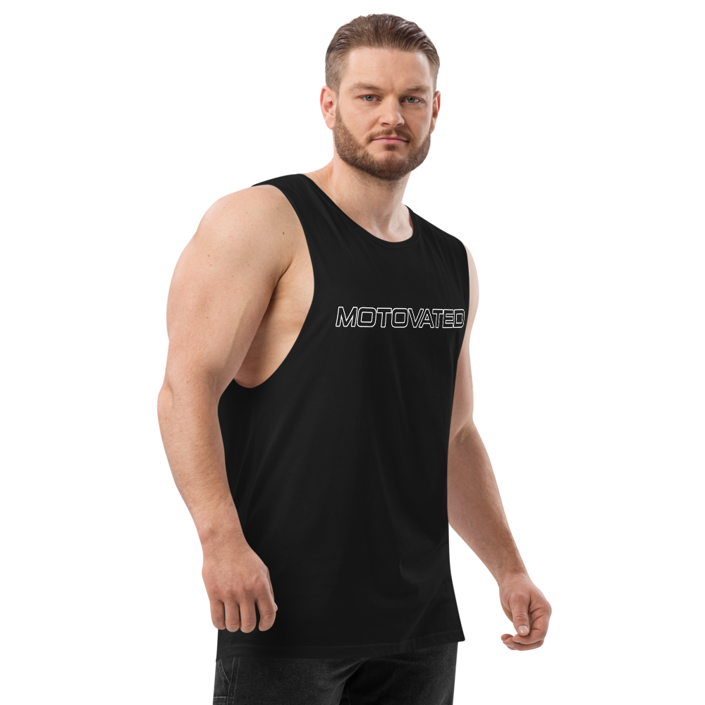 Motovated Drop Arm Tank Top-2