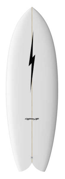 Prancha Surf Lightning Bolt QUAD FISH by Spottt