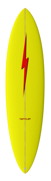 Prancha Surf Lightning Bolt MINI GUN by Spottt