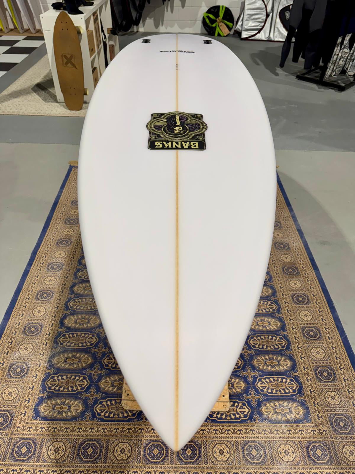Prancha Surf Jim Banks Revolution Twin Pin (Step Up) 6’3