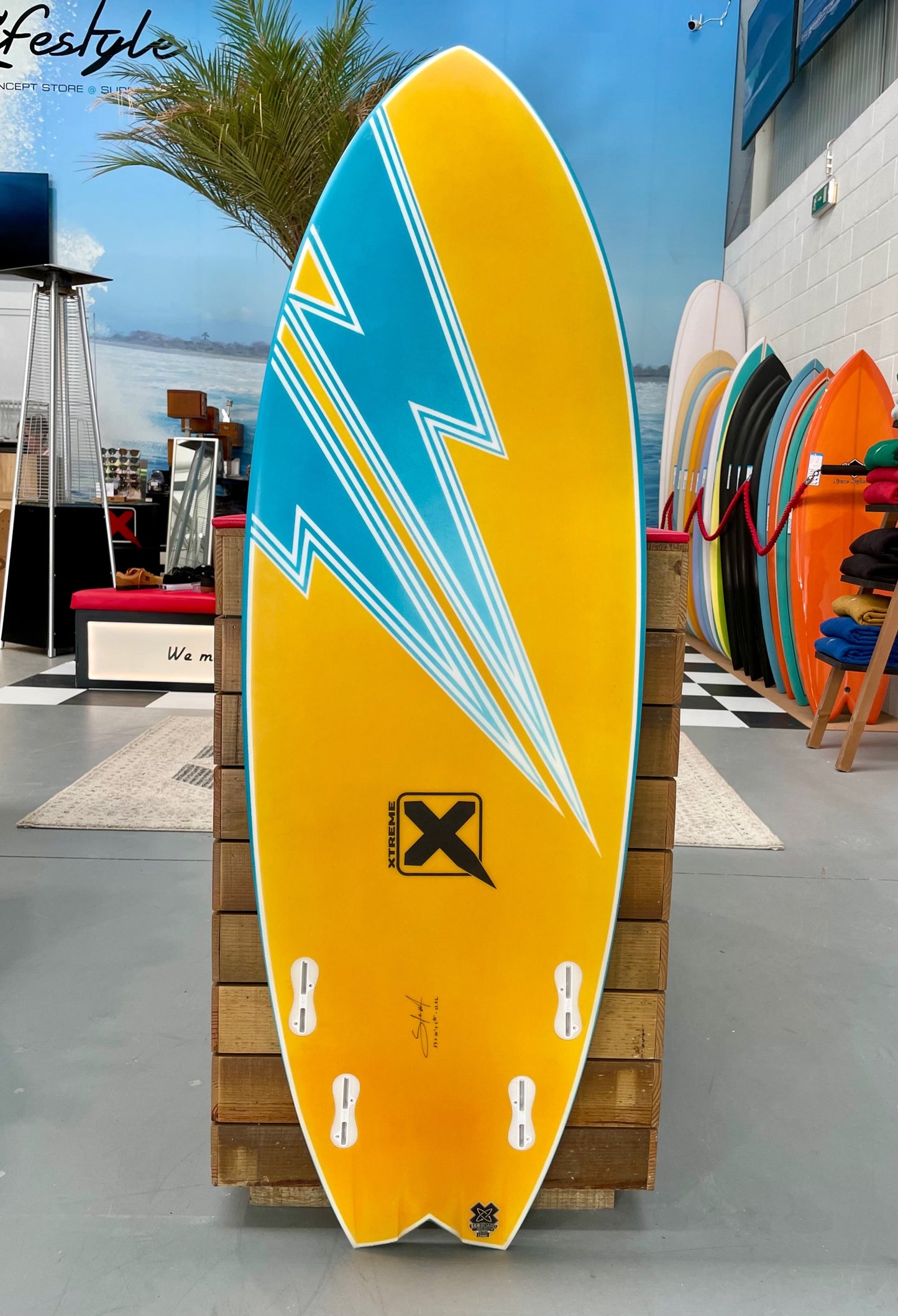 Prancha Surf  Xtreme High Performance Quad 5'4