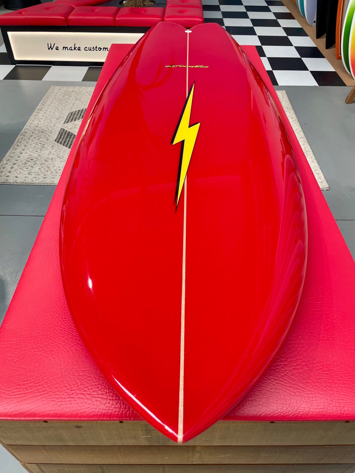 Prancha Surf Lightning Bolt QUAD FISH 5'6 by Spottt
