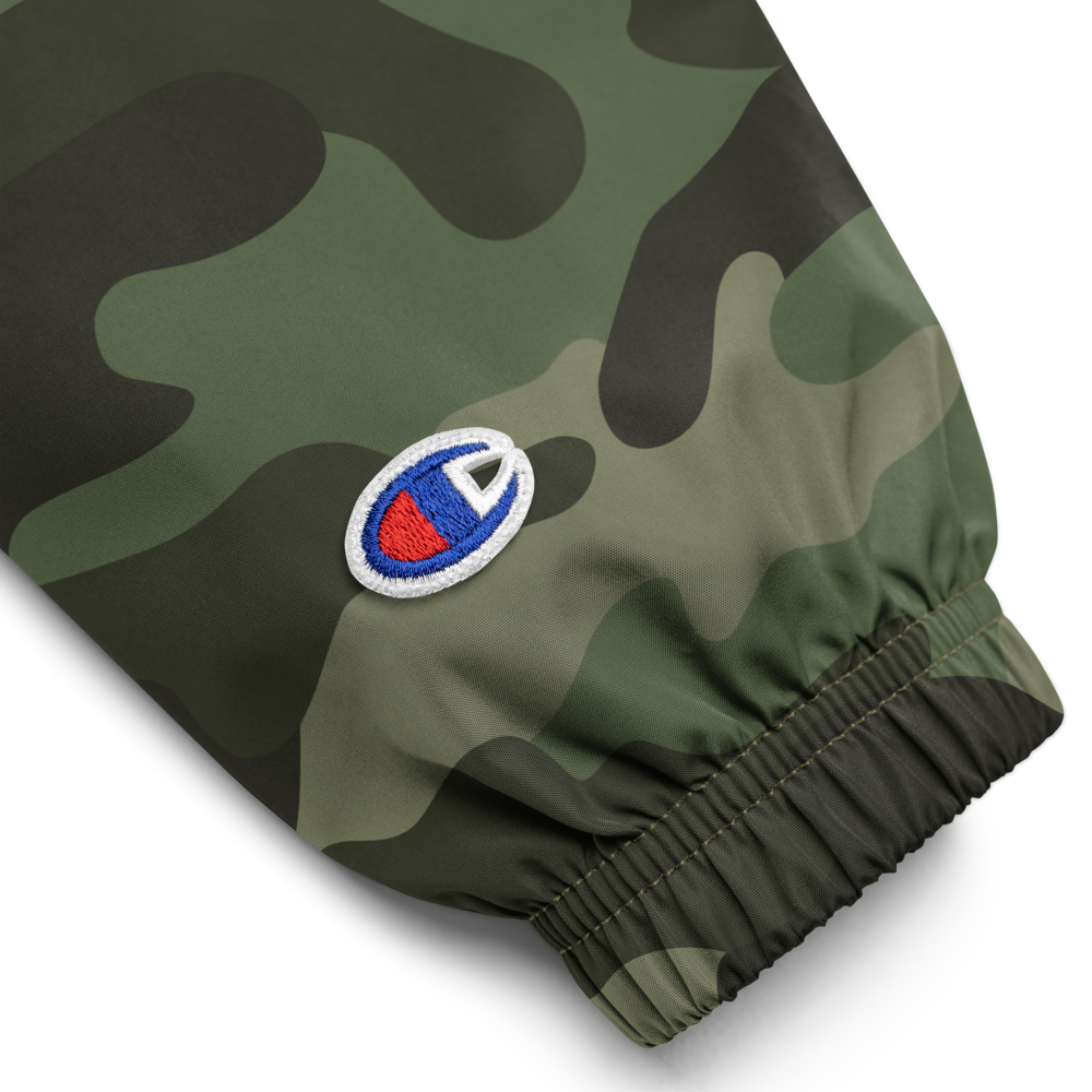 Embroidered Motovated Packable Jacket-4