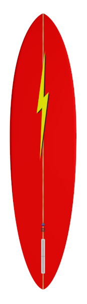 Prancha Surf Lightning Bolt MINI GUN by Spottt