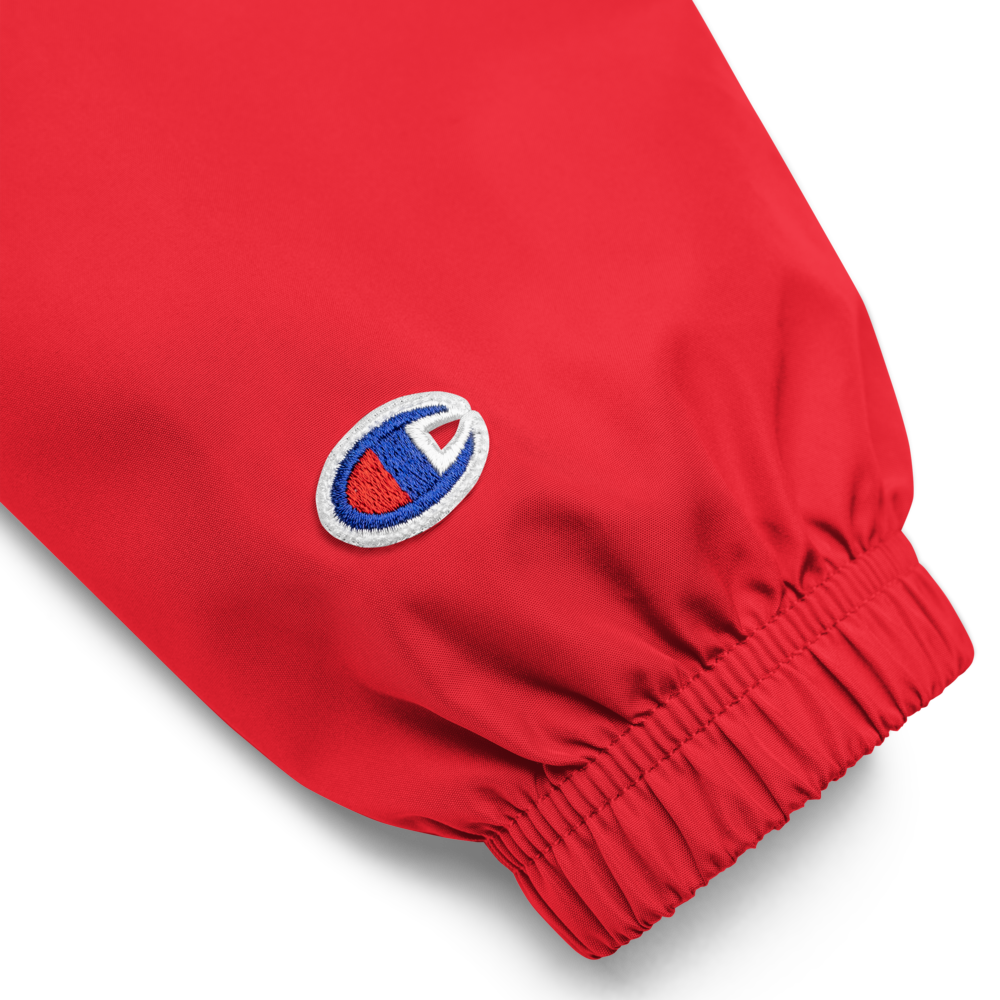 Embroidered Motovated Packable Jacket-4