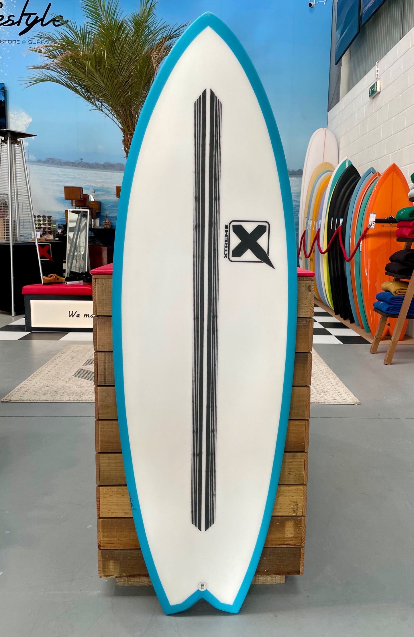 Prancha Surf  Xtreme High Performance Quad 5'4