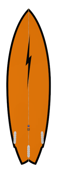Prancha Surf Lightning Bolt SUPER TWIN by Spottt
