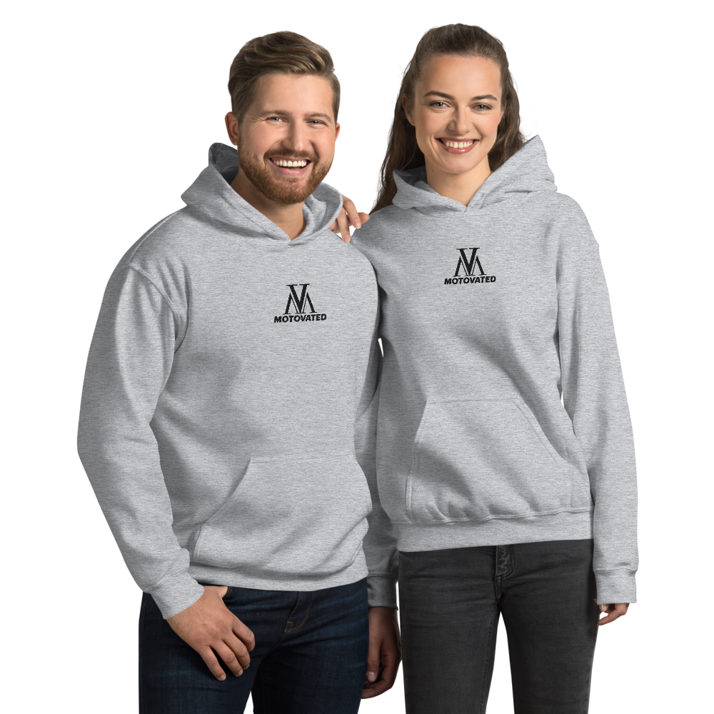 Embroided Motovated Hoodie-4