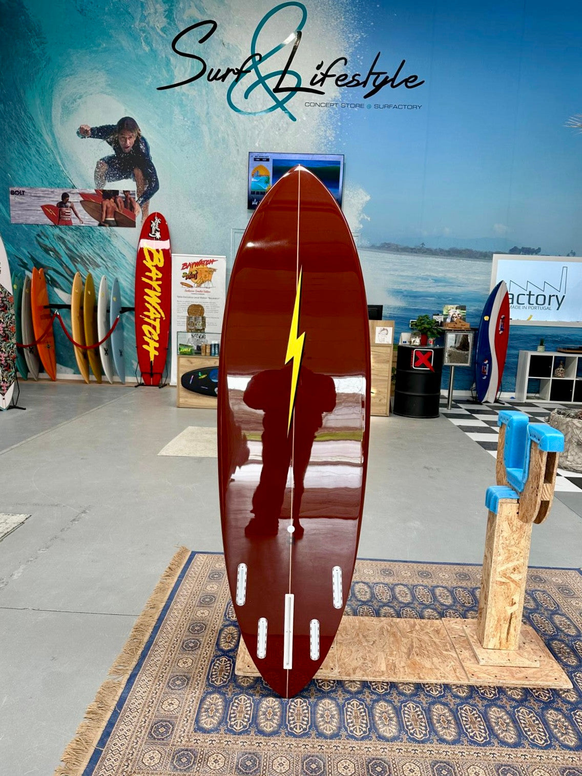 Prancha Surf Lightning Bolt PIN MASTER by Spottt