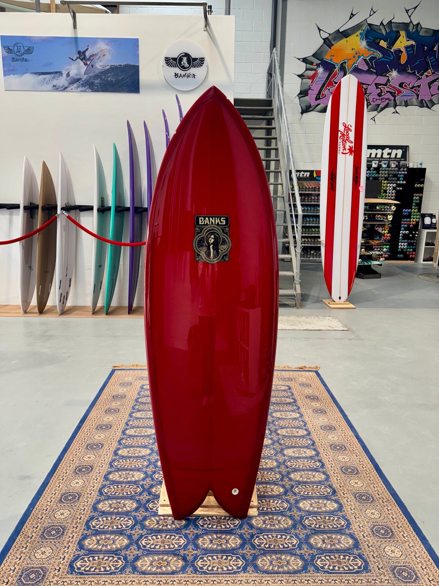 Prancha Surf Jim Banks Pan Fried 5´6 Polida