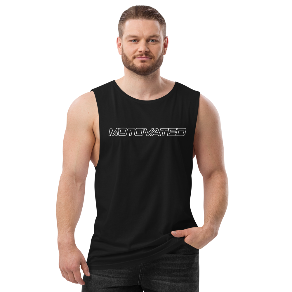 Motovated Drop Arm Tank Top-0