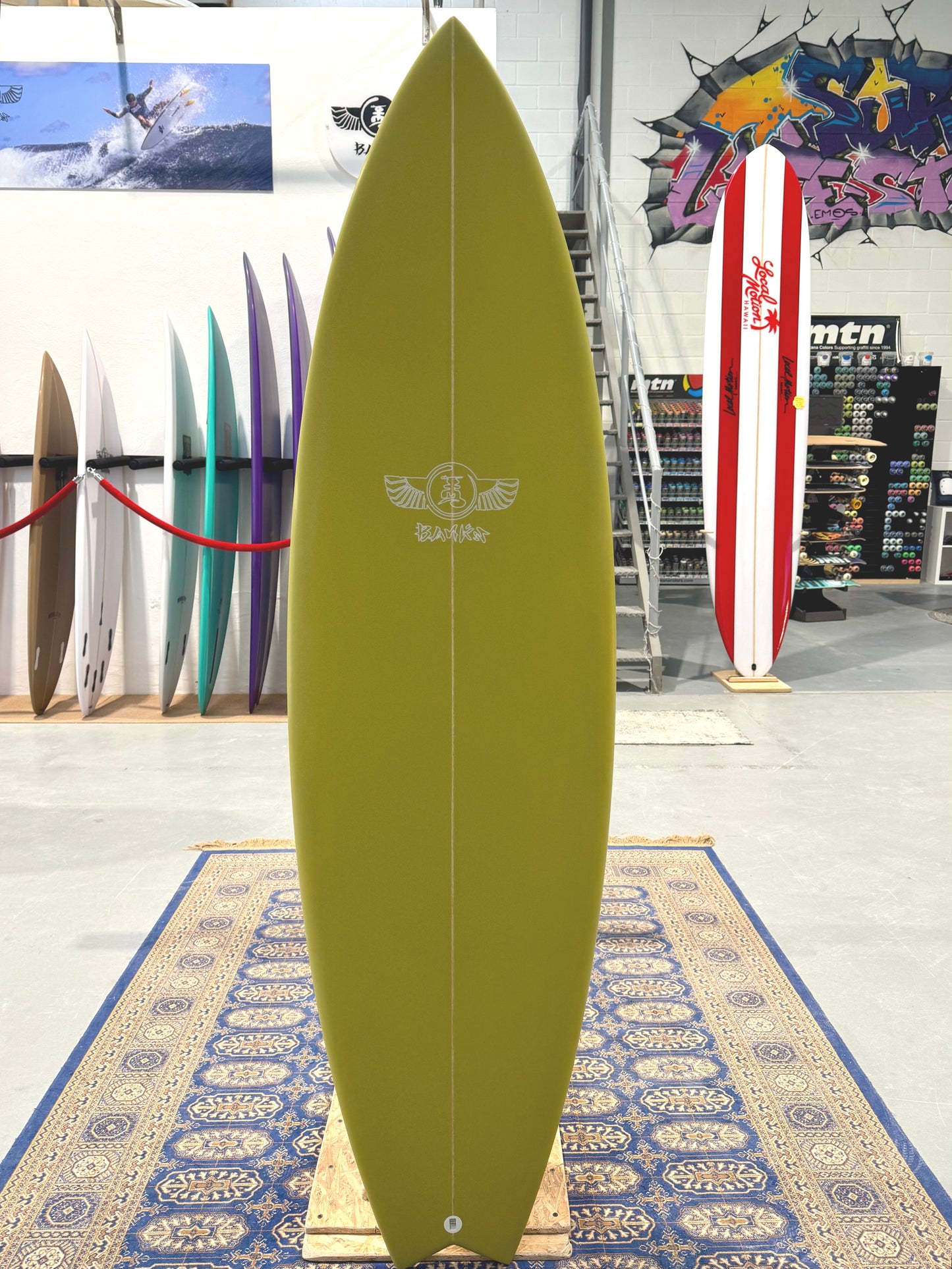 Prancha Surf Jim Banks - Sea Dart  (Swallow) 5´10