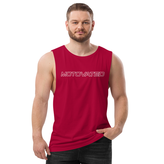 Motovated Drop Arm Tank Top-0