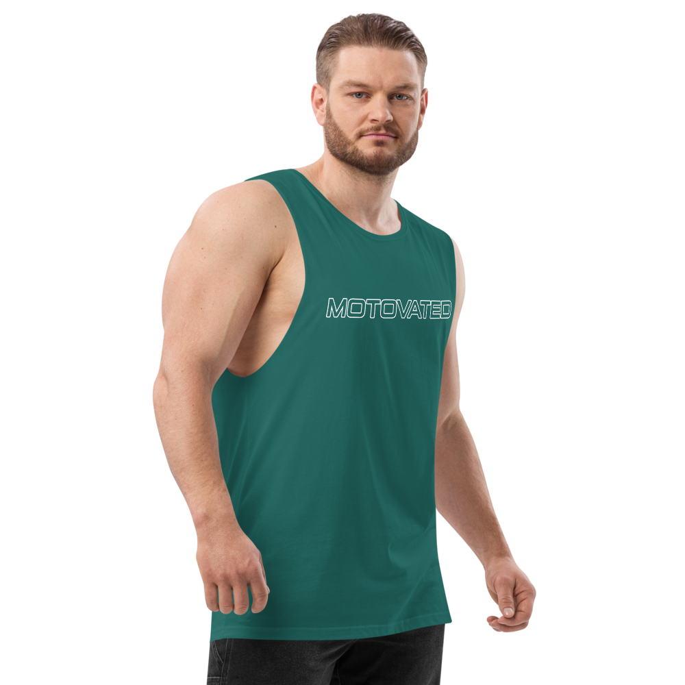Motovated Drop Arm Tank Top-2