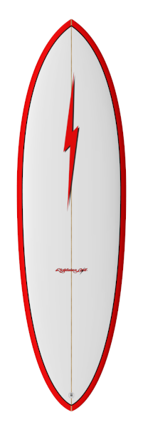 Prancha Surf Lightning Bolt PIN MASTER by Spottt