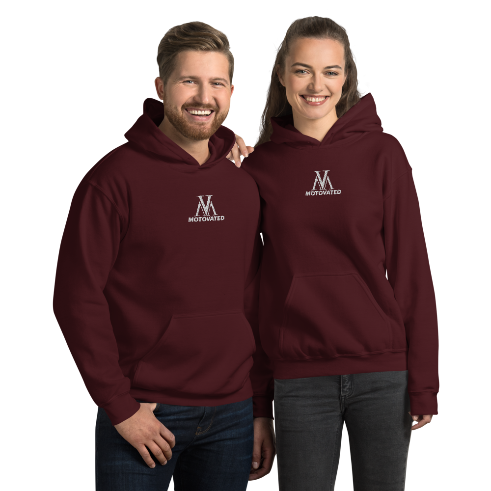 Embroided Motovated Hoodie-3