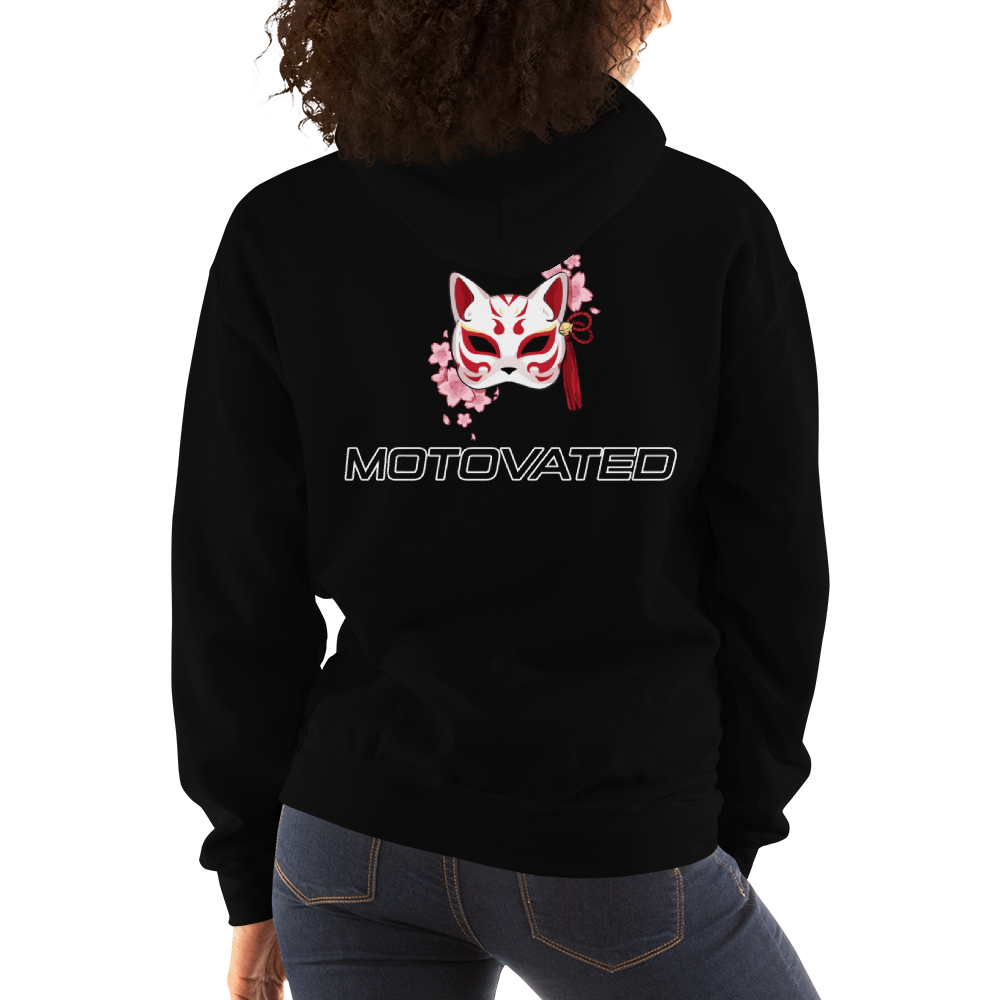 Cherry Blossom Fox Hoodie-0